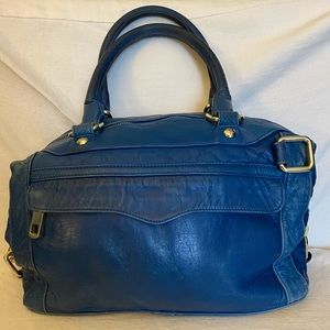 Rare limited ed cobalt blue Rebecca Minkoff MAB